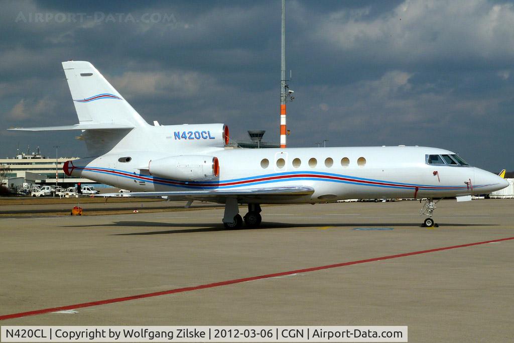 N420CL, 1979 Dassault-Breguet Falcon 50 C/N 10, visitor