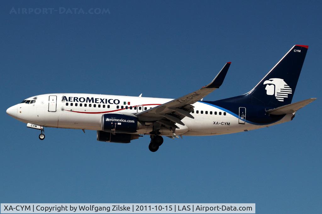 XA-CYM, 2007 Boeing 737-752 C/N 35124, visitor