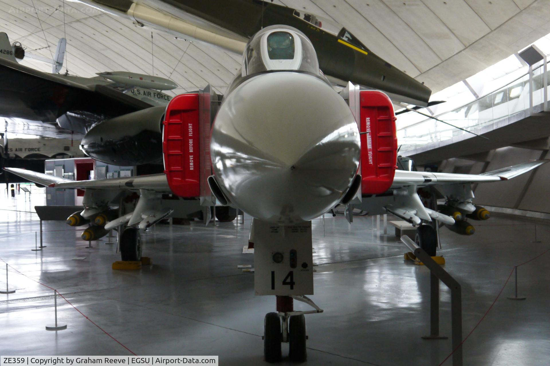 ZE359, McDonnell Douglas F-4J(UK) Phantom II C/N 2746, On display.
