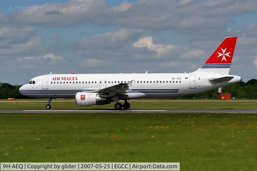 9H-AEQ, 2007 Airbus A320-214 C/N 3068, Off to Malta