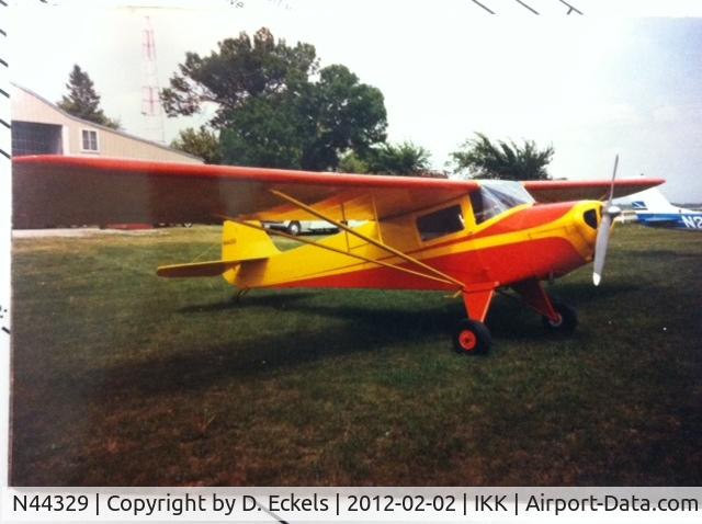 N44329, 1946 Taylorcraft BC12-D1 C/N 10129, Here is a pic of N44329 when I owned the T-Craft back in the 1980's