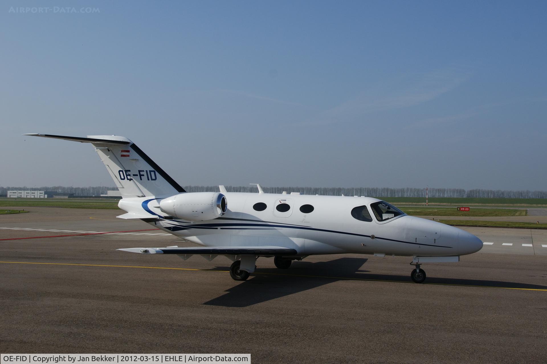 OE-FID, 2007 Cessna 510 Citation Mustang Citation Mustang C/N 510-0040, On the apron at Lelystad Airport
