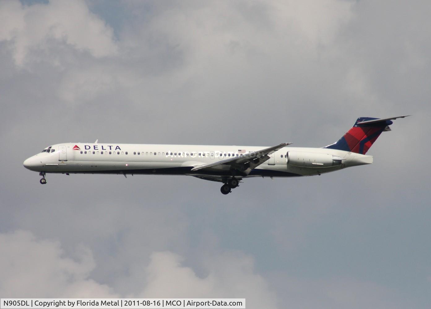 N905DL, 1987 McDonnell Douglas MD-88 C/N 49536, Delta MD-88
