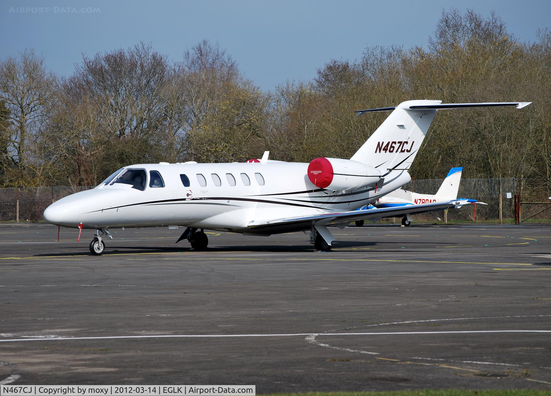 N467CJ, 2010 Cessna 525A CitationJet CJ2 C/N 525A0467, Cessna 525A Citation at Blackbushe