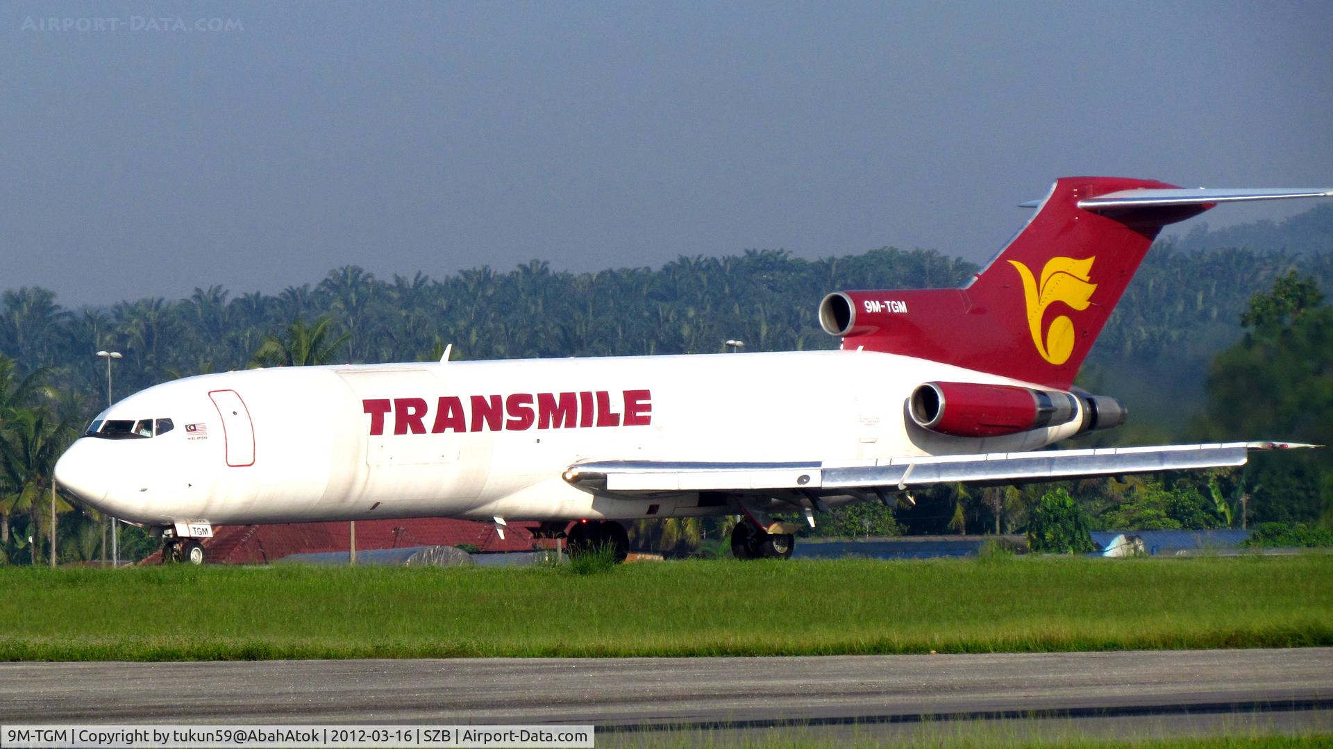 9M-TGM, 1981 Boeing 727-225F C/N 22549/1737, Transmile Air Services