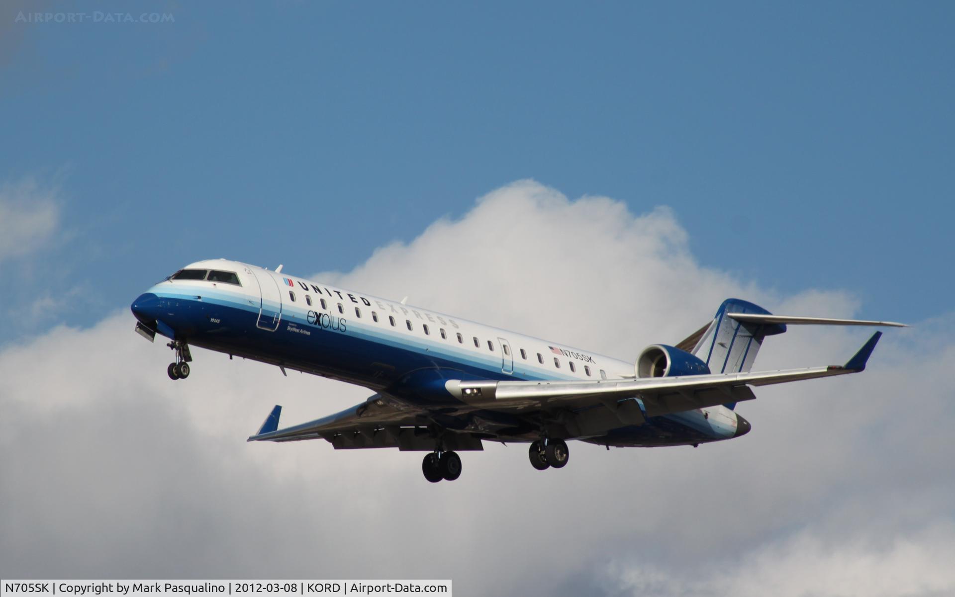 N705SK, 2004 Bombardier CRJ-701 (CL-600-2C10) Regional Jet C/N 10145, CL-600-2C10