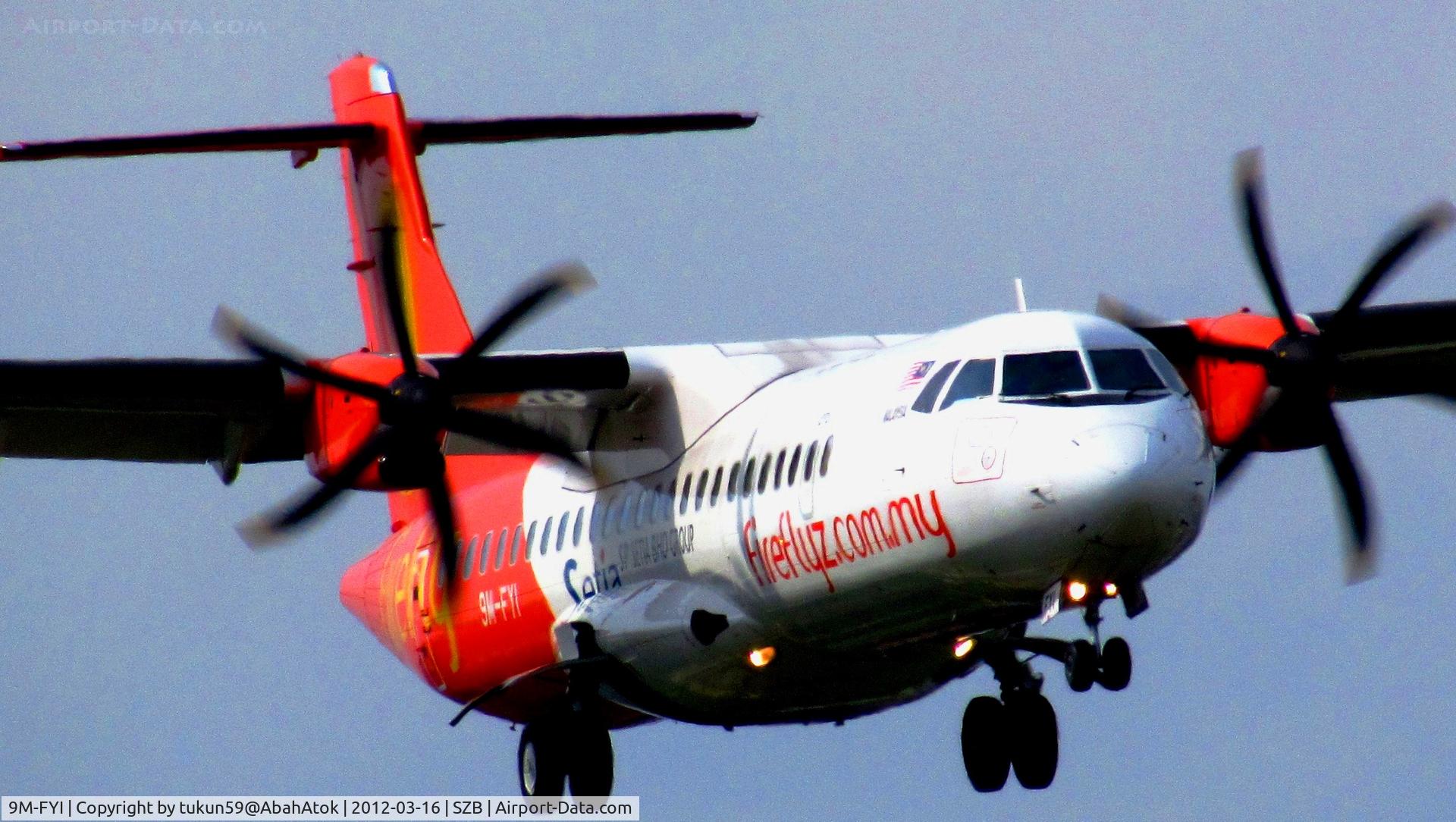 9M-FYI, 2010 ATR 72-212A C/N 935, Firefly