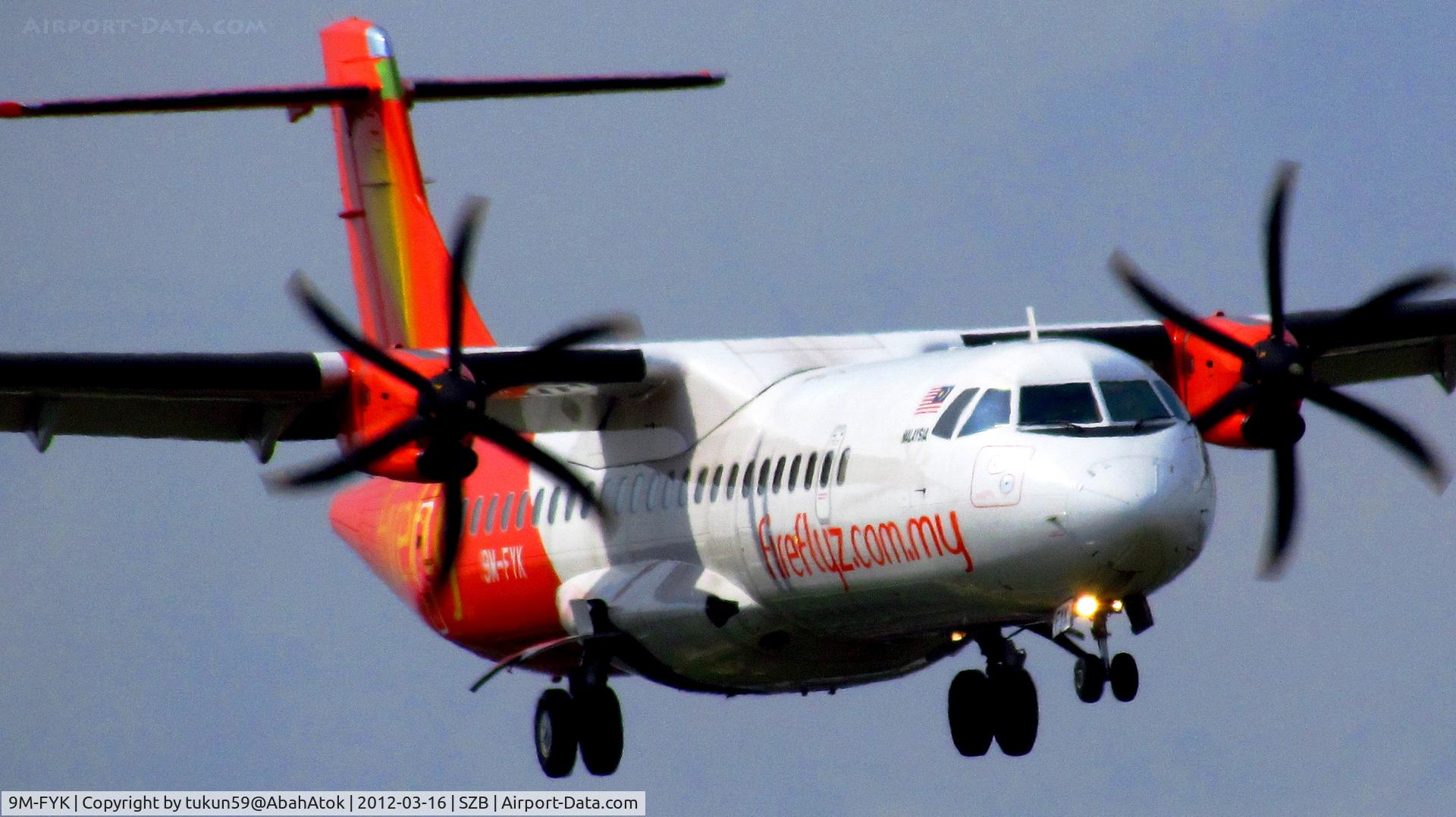 9M-FYK, 2011 ATR 72-212A C/N 947, Firefly