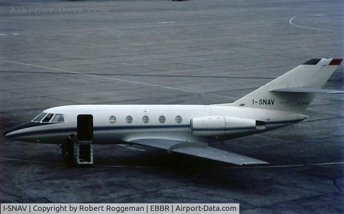 I-SNAV, 1967 Dassault Fan Jet Falcon (20C) C/N 119, Late 1960's.