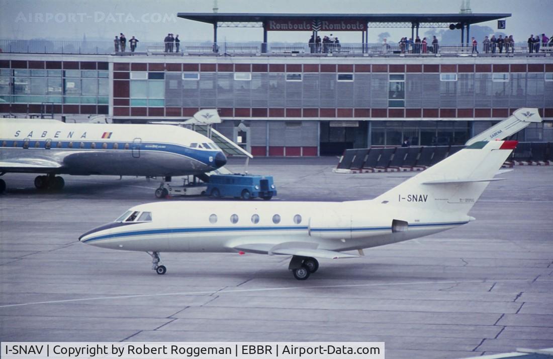 I-SNAV, 1967 Dassault Fan Jet Falcon (20C) C/N 119, Late 1960's.