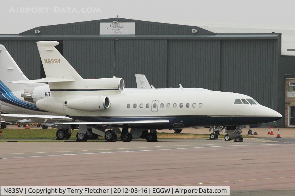 N83SV, 2000 Dassault Falcon 900EX C/N 77, 2000 Dassault FALCON 900 EX, c/n: 77 at Luton