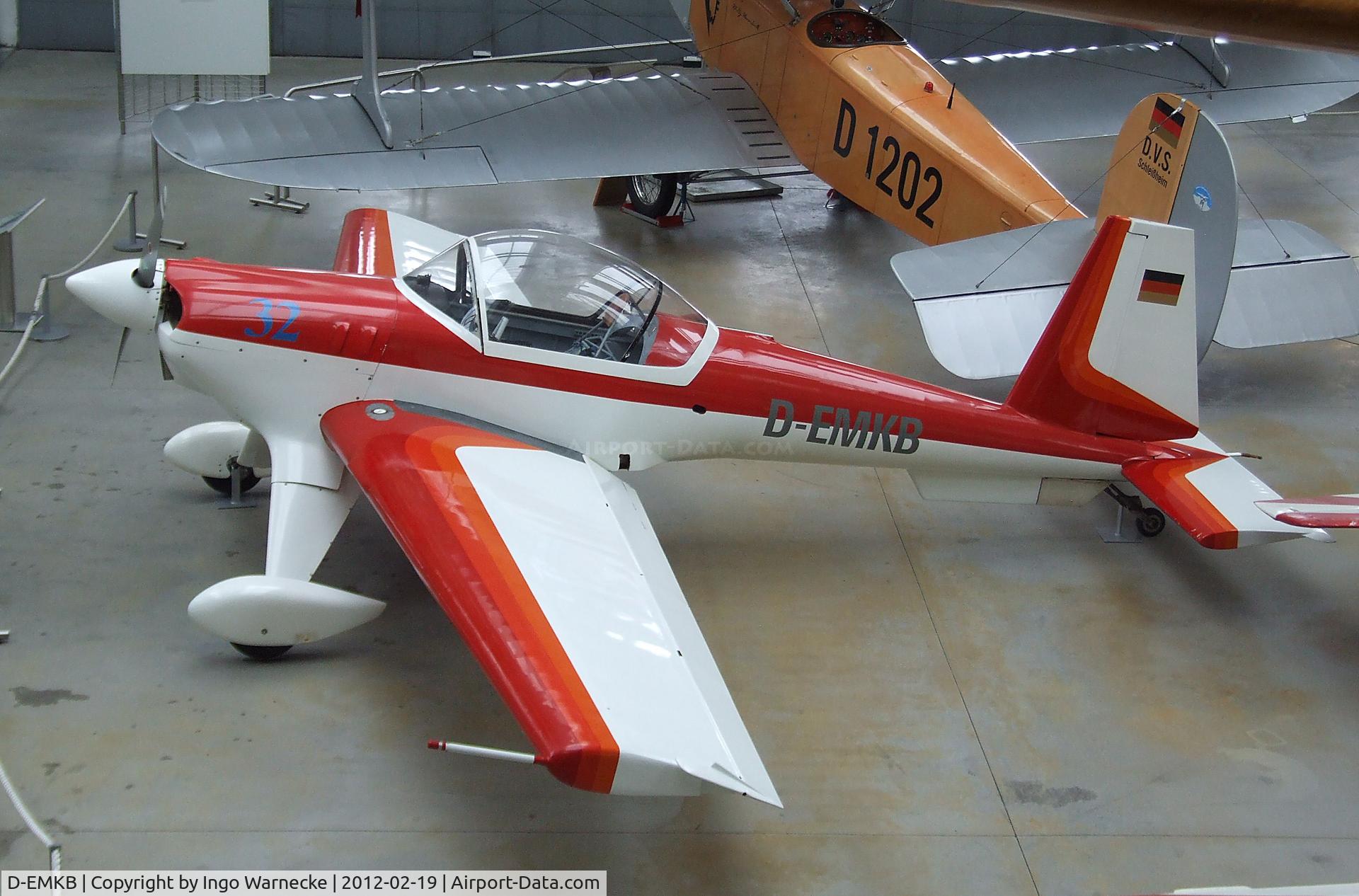 D-EMKB, 1970 Hirth HI.27 Akrostar MK.II C/N 4001, Hirth Hi.27 Acrostar II at the Deutsches Museum Flugwerft Schleißheim, Oberschleißheim