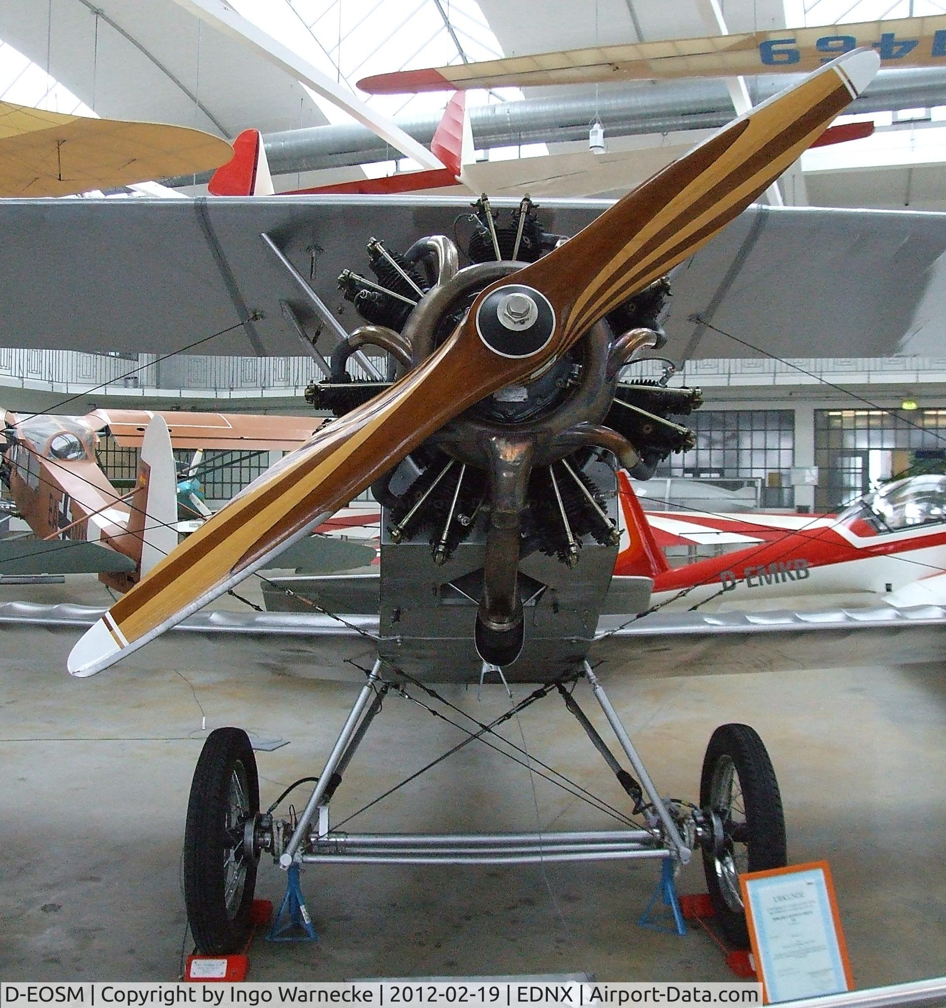 D-EOSM, Udet U.12a Flamingo Replica C/N D-1202, Udet U.12a Flamingo replica at the Deutsches Museum Flugwerft Schleißheim, Oberschleißheim