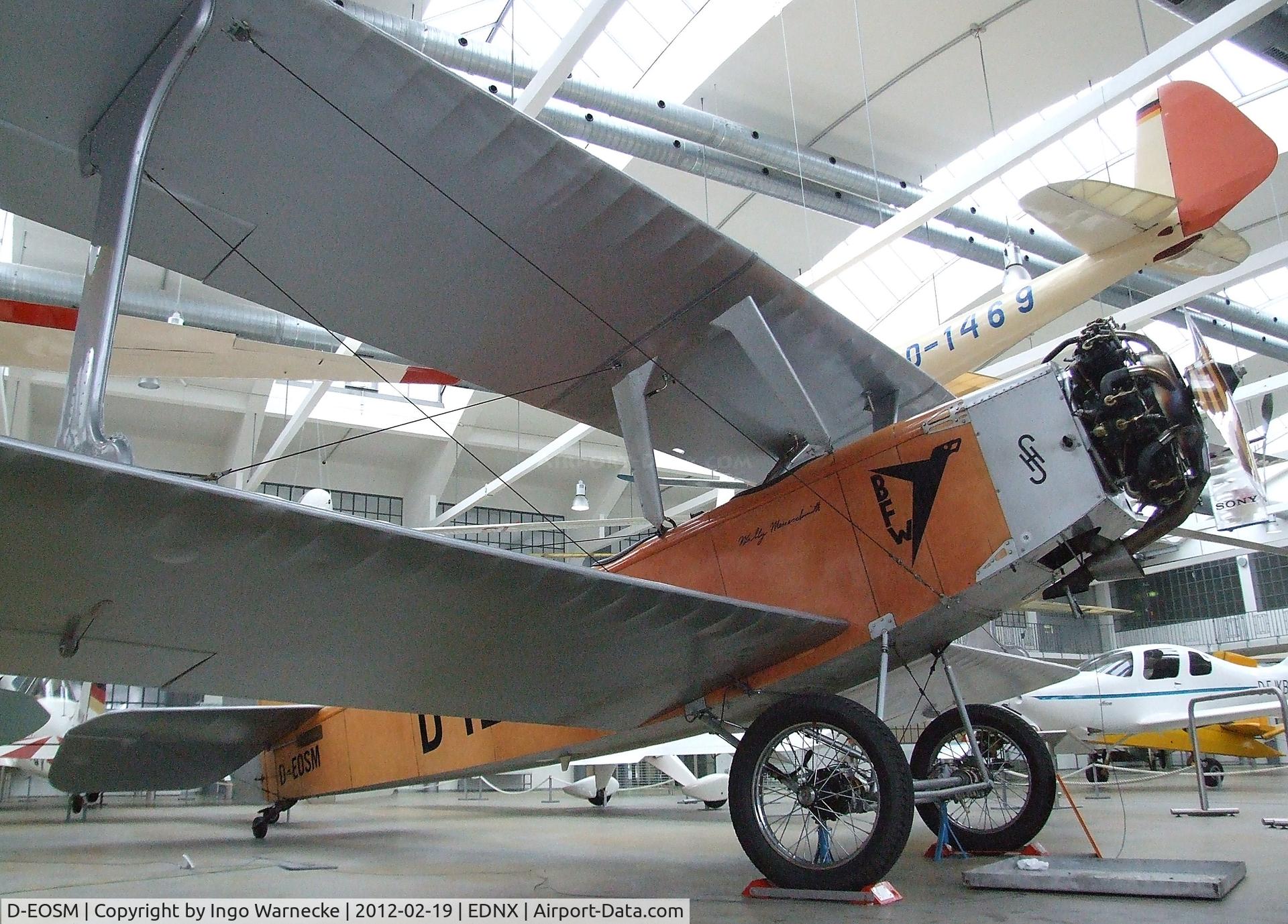 D-EOSM, Udet U.12a Flamingo Replica C/N D-1202, Udet U.12a Flamingo replica at the Deutsches Museum Flugwerft Schleißheim, Oberschleißheim