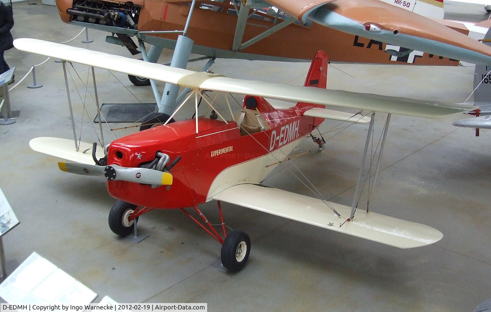 D-EDMH, Herbert Mueller DDMH22 C/N 2168, Herbert Müller DDMH 22 at the Deutsches Museum Flugwerft Schleißheim, Oberschleißheim