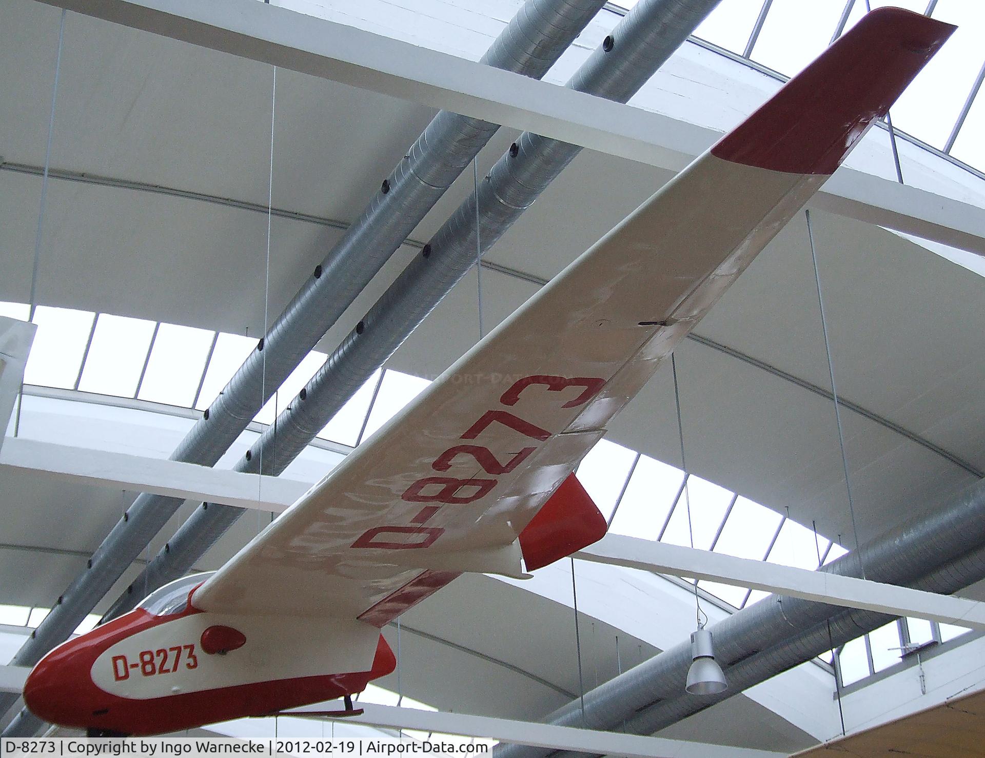 D-8273, 1955 Fauvel AV-36CR C/N 213, Fauvel AV-36 CR at the Deutsches Museum Flugwerft Schleißheim, Oberschleißheim