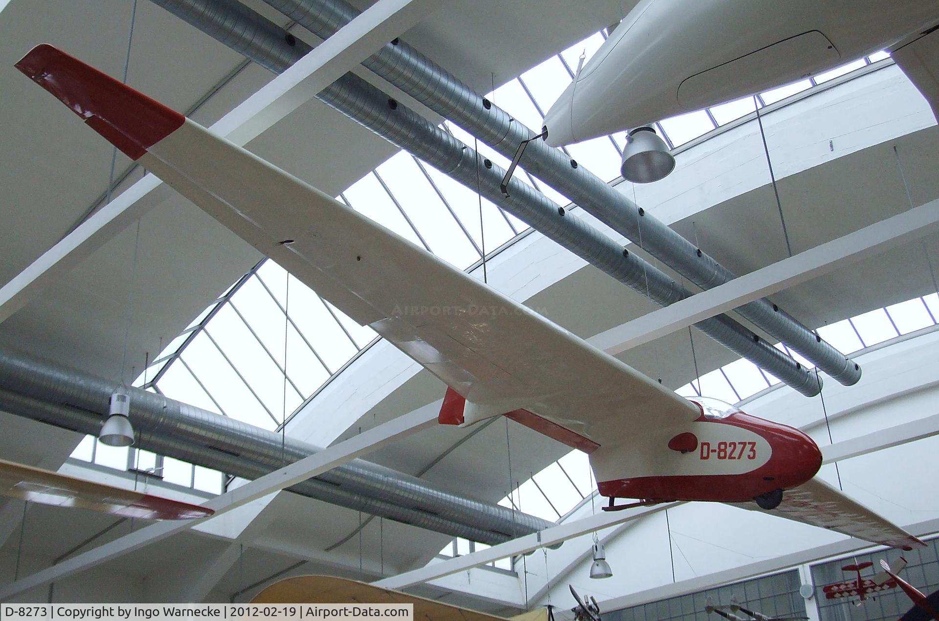 D-8273, 1955 Fauvel AV-36CR C/N 213, Fauvel AV-36 CR at the Deutsches Museum Flugwerft Schleißheim, Oberschleißheim