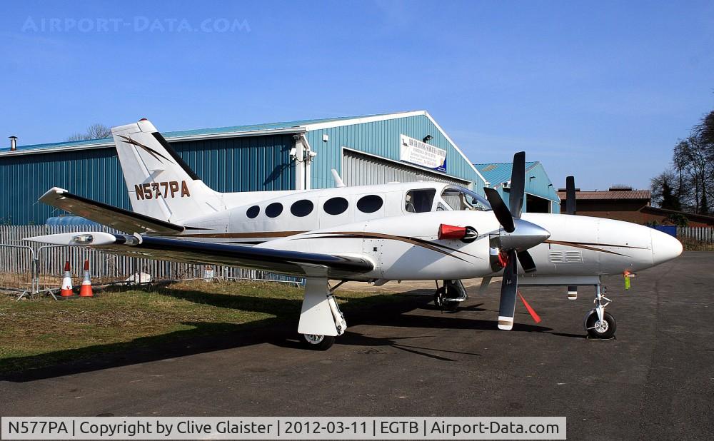 N577PA, 1984 Cessna 425 Conquest I C/N 425-0194, Jersey, CI GB based