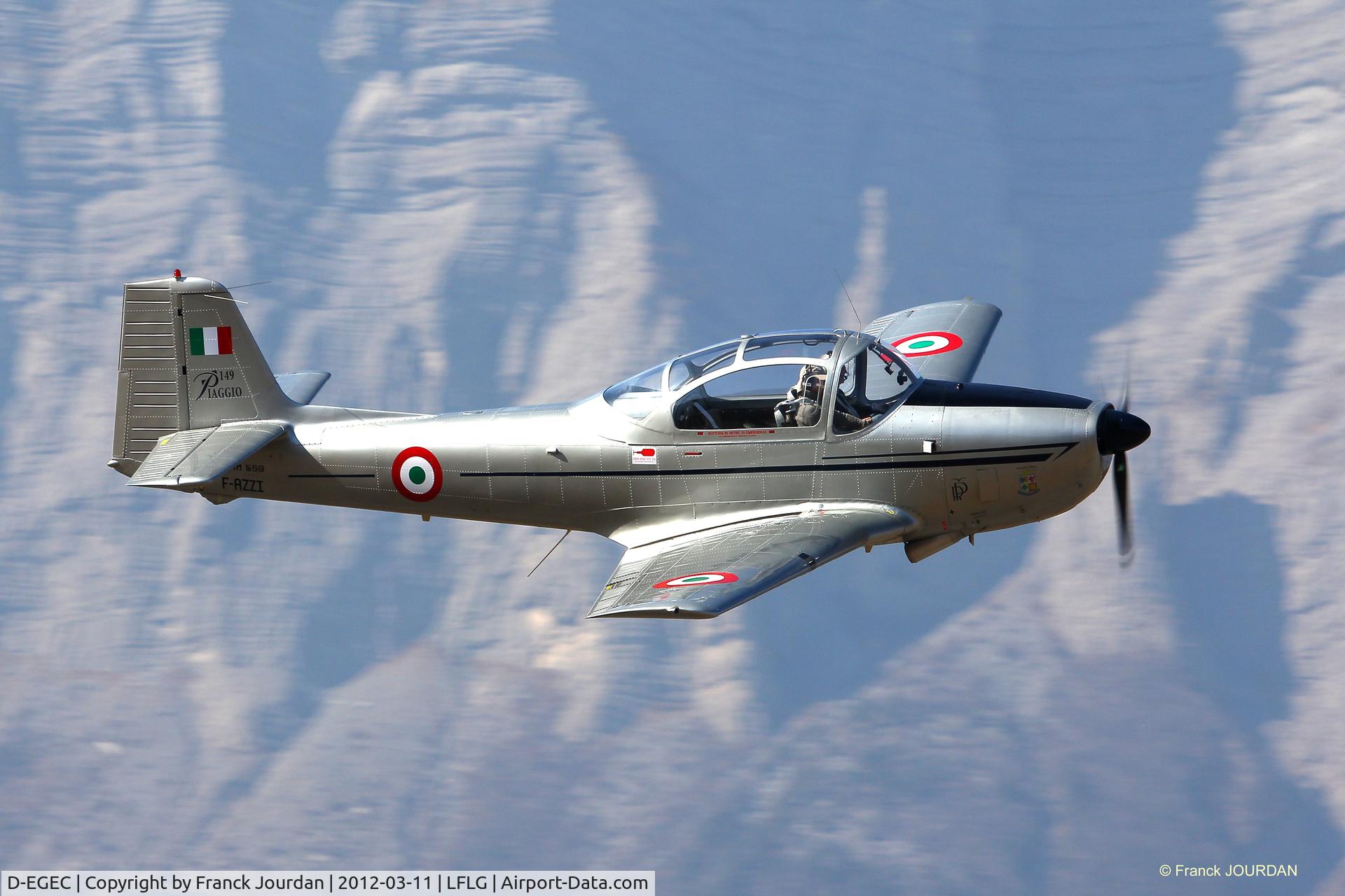 D-EGEC, 1960 Focke-Wulf FWP-149D C/N 153, F-AZZI at Grenoble Le Versoud LFLG