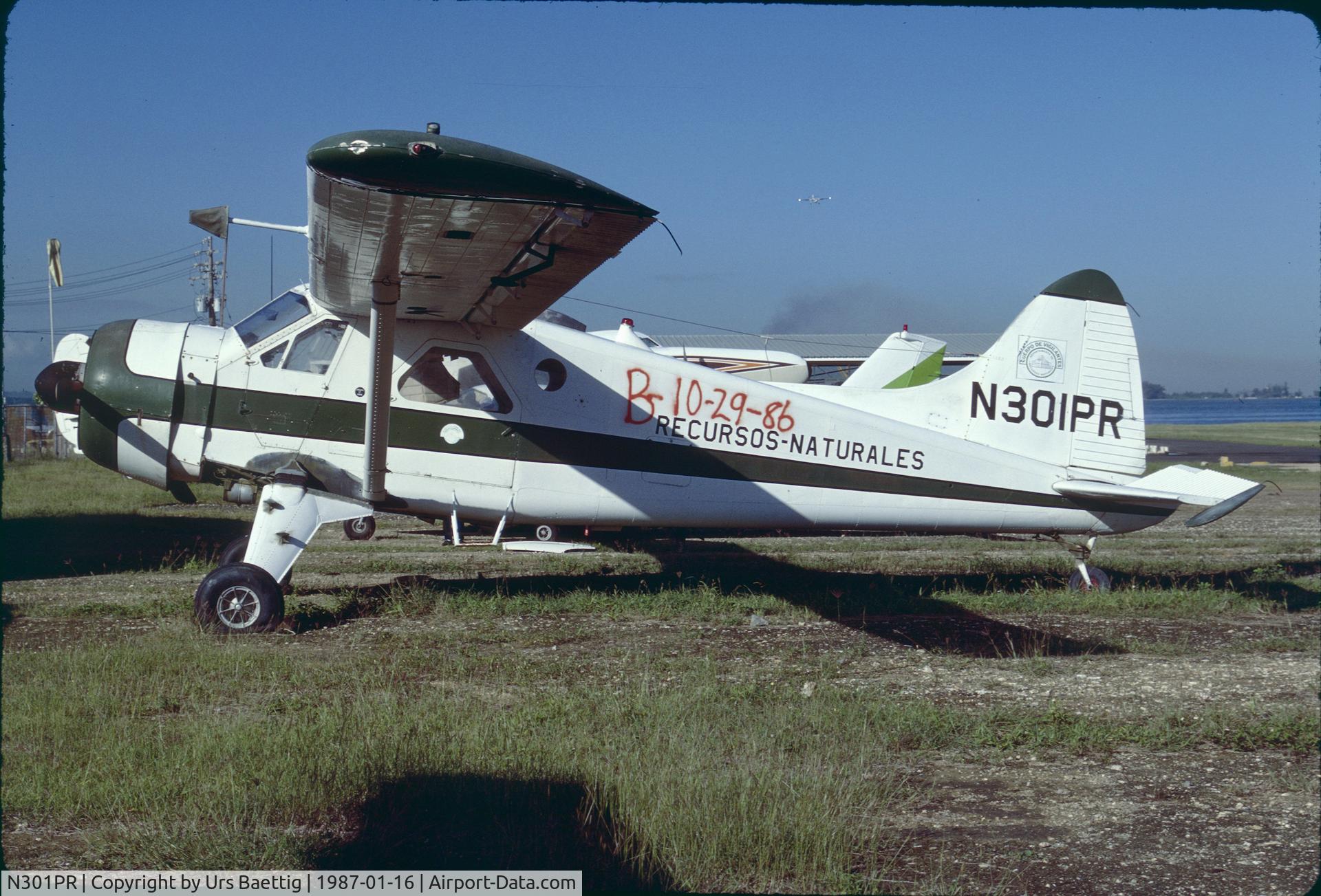 N301PR, De Havilland Canada DHC-2 Beaver Mk.1 C/N 583, Isla Grande Airport, San Juan PR