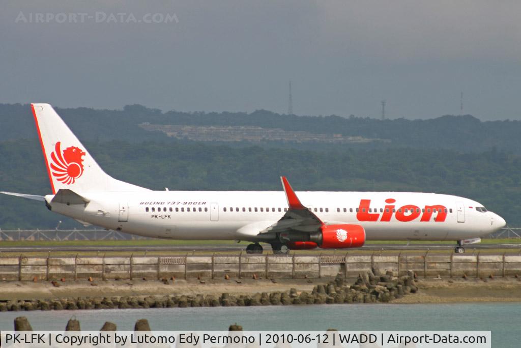 PK-LFK, 2007 Boeing 737-9GP/ER C/N 35713, Lion Inter