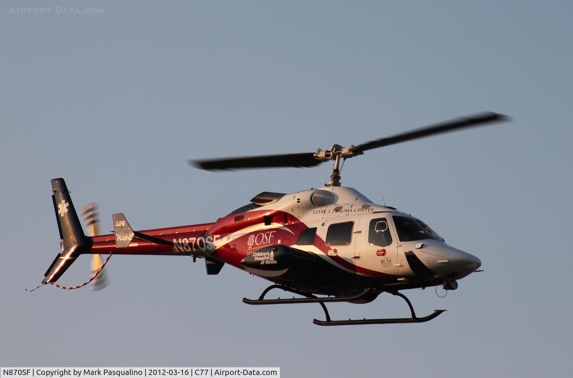 N870SF, Bell 230 C/N 23018, Bell 230