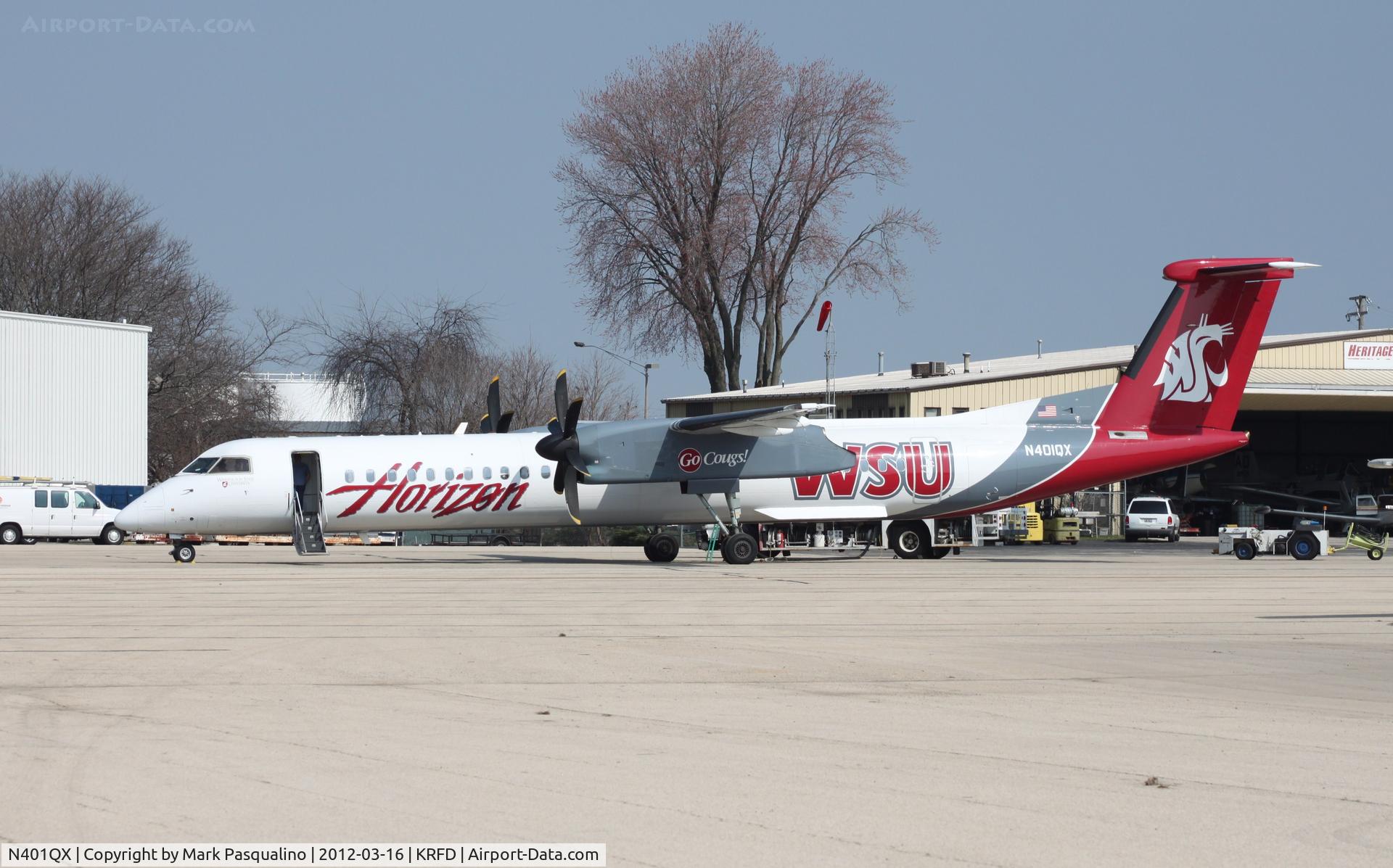 N401QX, 2001 De Havilland Canada DHC-8-402 Dash 8 C/N 4031, DHC-8-402