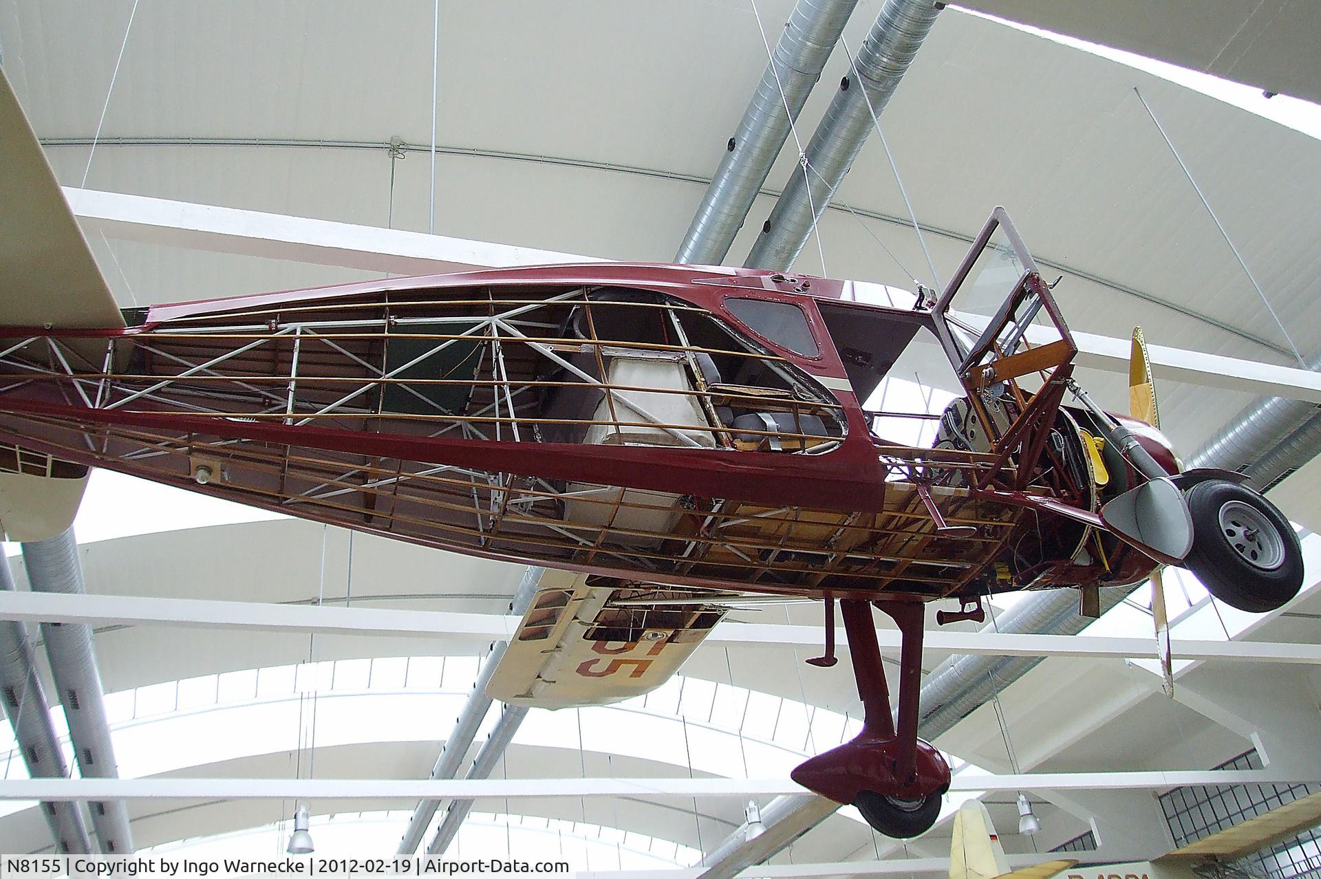 N8155, 1946 Fairchild 24W-46 C/N W46251, Fairchild 24W-46 (minus starboard wing and starboard/underside outer skin) at the Deutsches Museum Flugwerft Schleißheim, Oberschleißheim