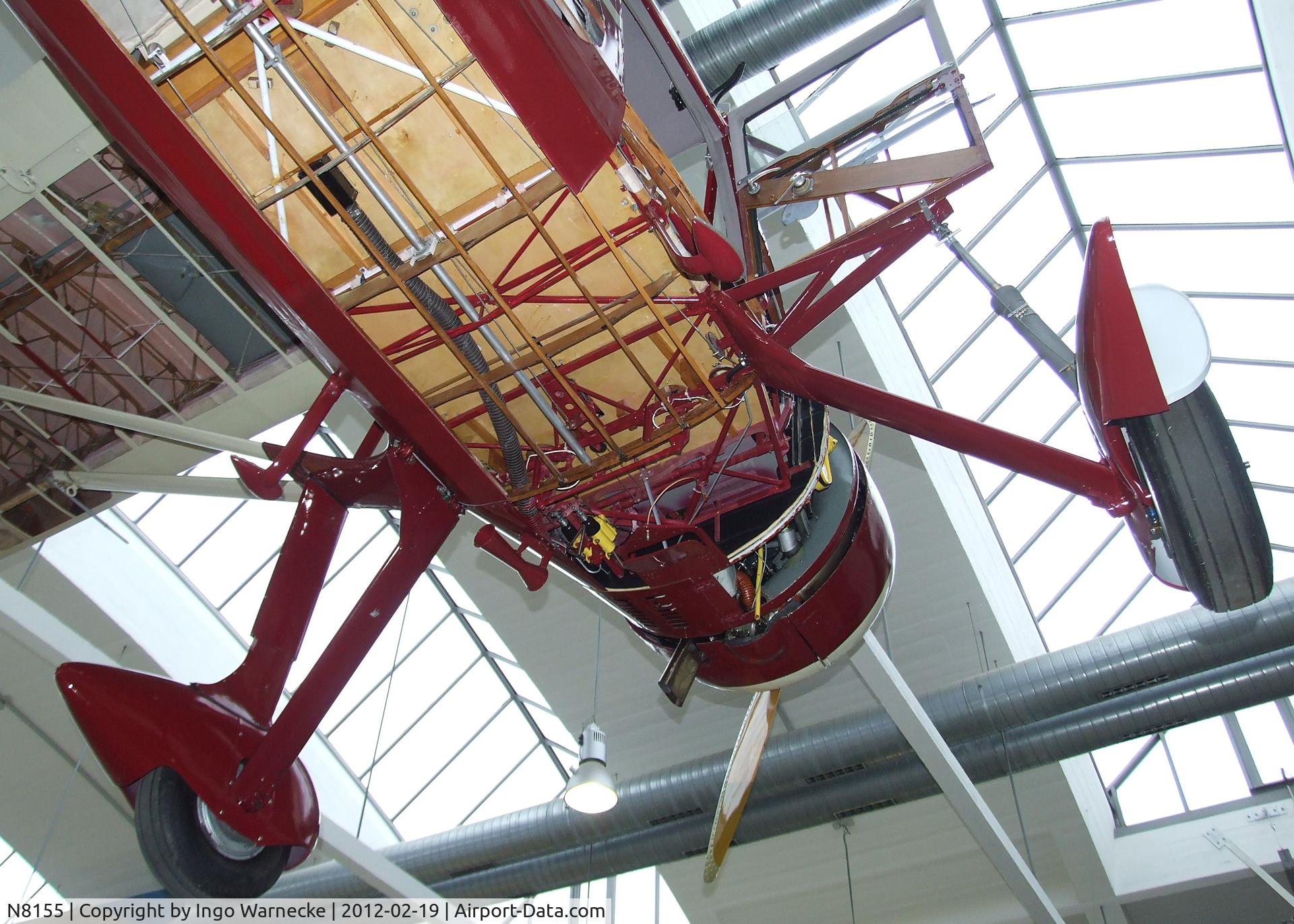 N8155, 1946 Fairchild 24W-46 C/N W46251, Fairchild 24W-46 (minus starboard wing and starboard/underside outer skin) at the Deutsches Museum Flugwerft Schleißheim, Oberschleißheim