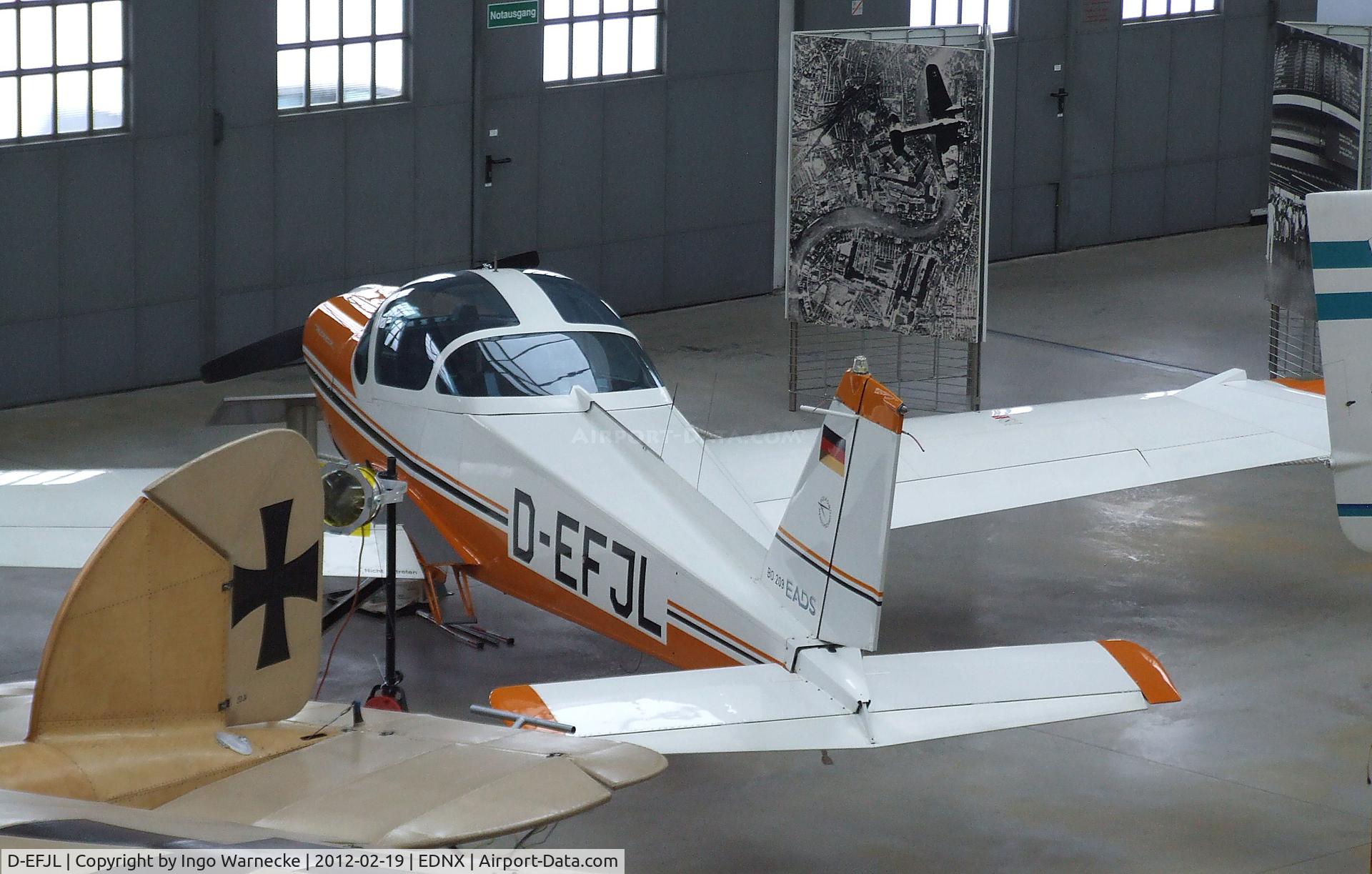 D-EFJL, Bolkow Bo-209 Monsun C/N 134, Bölkow Bo 209 Monsun at the Deutsches Museum Flugwerft Schleißheim, Oberschleißheim