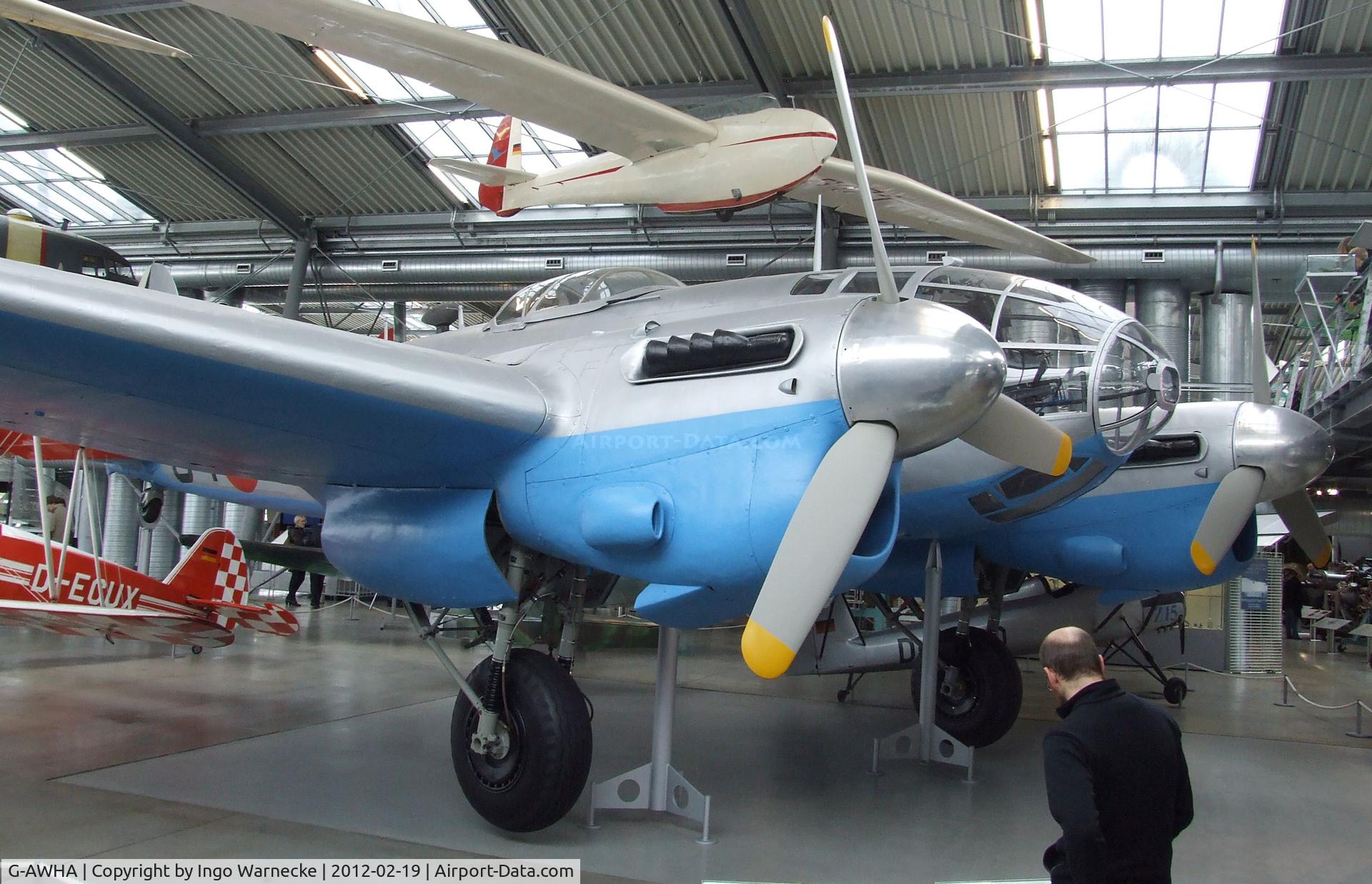 G-AWHA, 1948 CASA 2-111D C/N 025A, CASA 2.111D (Heinkel He 111 with R-R Merlin engines) at the Deutsches Museum Flugwerft Schleißheim, Oberschleißheim