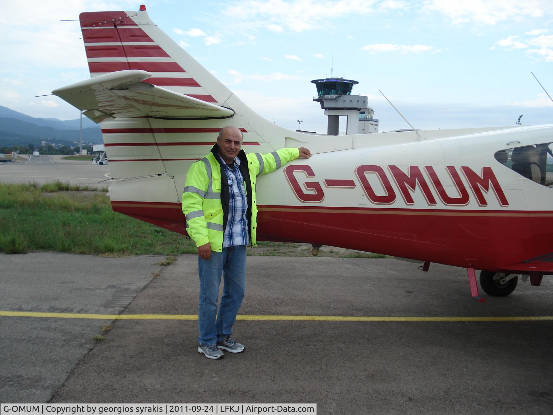 G-OMUM, 1976 Rockwell Commander 114 C/N 14067, g-omum in corsica