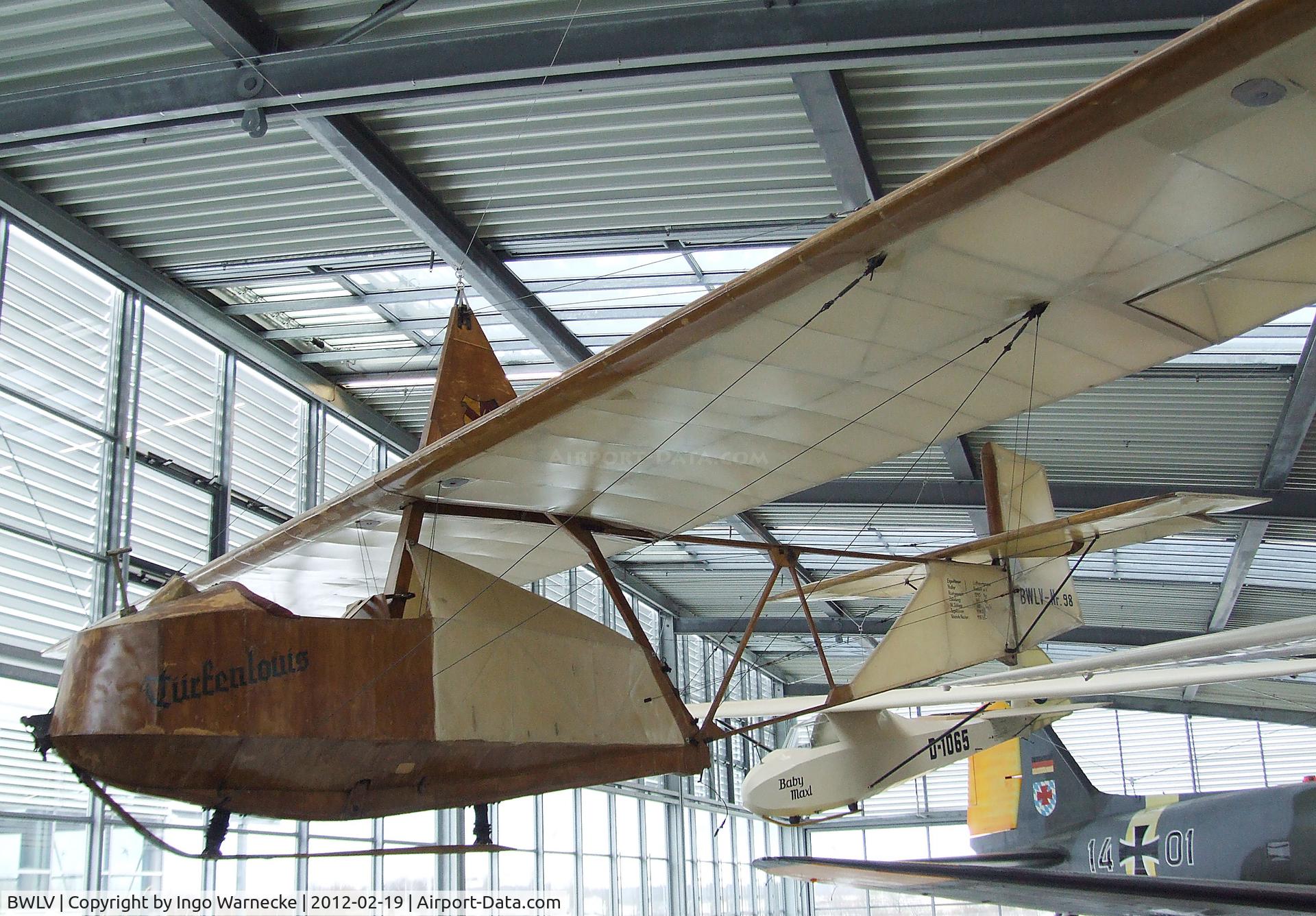 BWLV, Schulgleiter SG 38 C/N 78, Schulgleiter SG 38 at the Deutsches Museum Flugwerft Schleißheim, Oberschleißheim