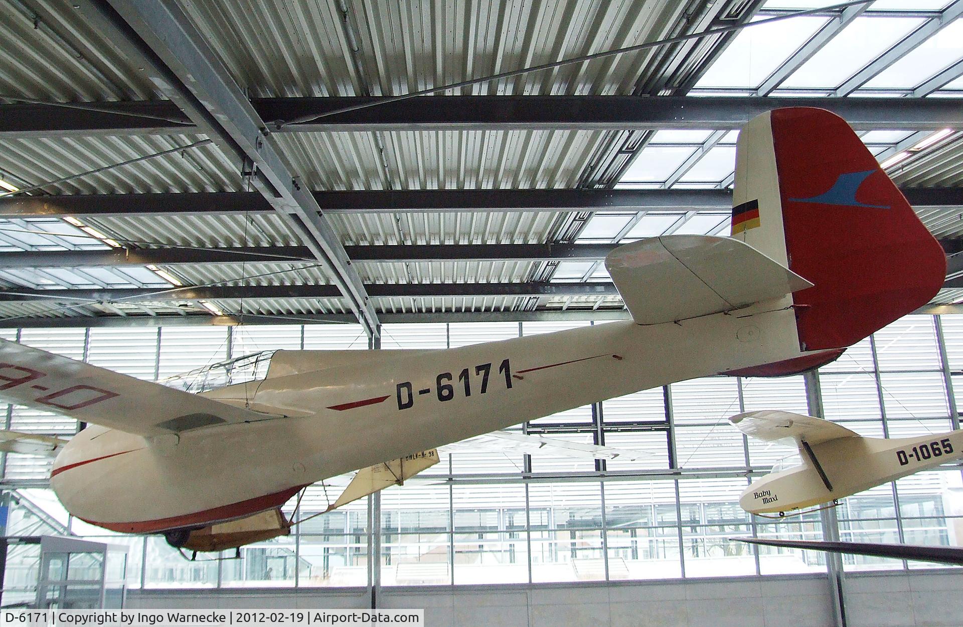 D-6171, 1942 J.Mraz Kranich II C/N ***, DFS / Jacobs (Mraz) Kranich II at the Deutsches Museum Flugwerft Schleißheim, Oberschleißheim