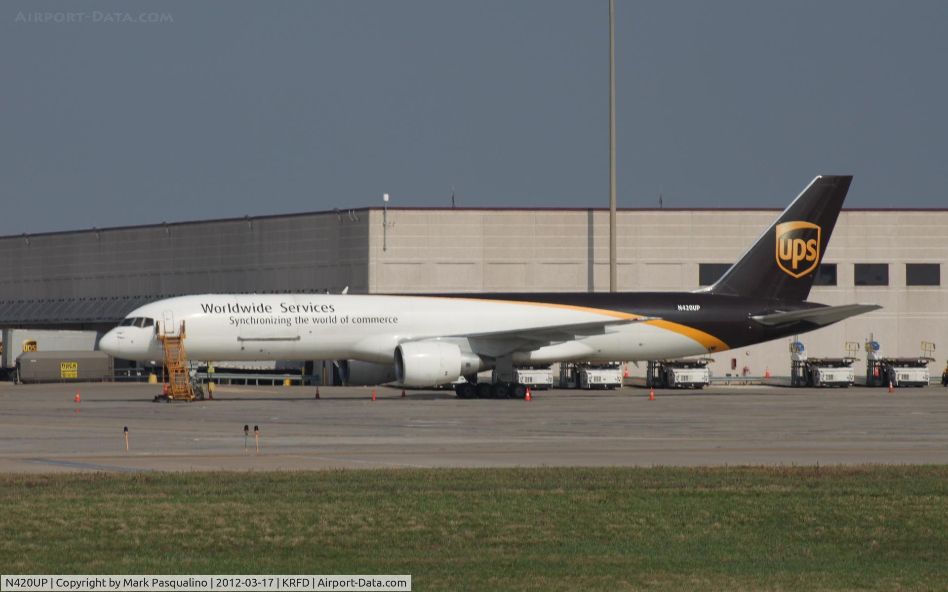 N420UP, 1990 Boeing 757-24APF C/N 23907, Boeing 757-200F