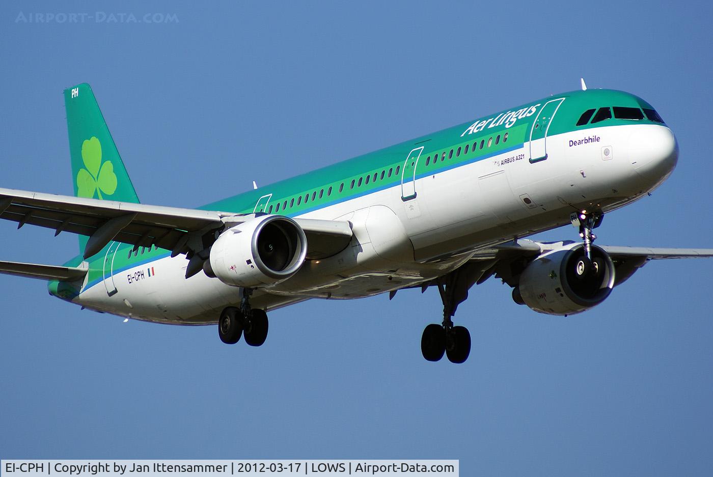 EI-CPH, 1999 Airbus A321-211 C/N 1094, EI-CPH Q LOWS