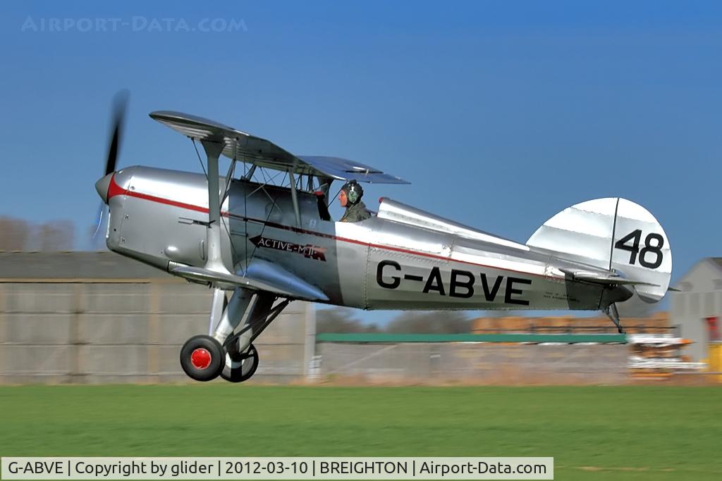 G-ABVE, 1932 Arrow Active 2 C/N 2, Hustling aloft!