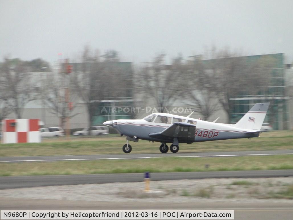 N9680P, 1974 Piper PA-18-150 Super Cub C/N 18-7509023, Nose wheel coming up and becoming airbourne