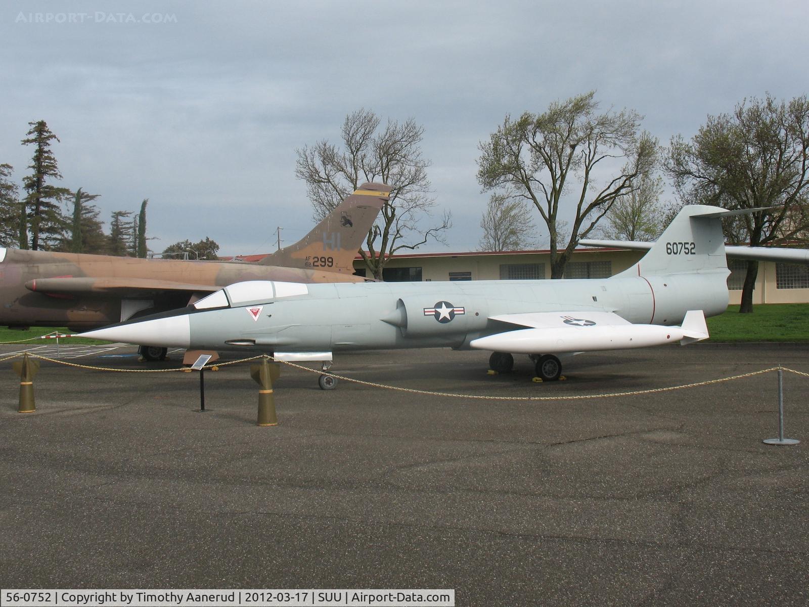 56-0752, 1956 Lockheed F-104A Starfighter C/N 183-1040, Lockheed F-104A Starfighter, c/n: 183-1040