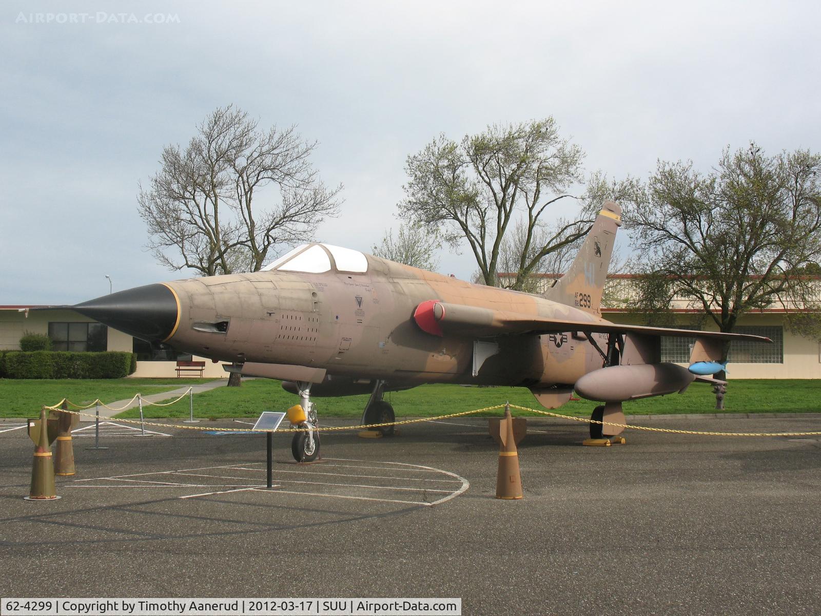 62-4299, 1962 Republic F-105D Thunderchief C/N D498, 1962 Republic F-105D, c/n: D498