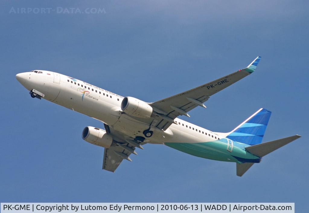 PK-GME, 2009 Boeing 737-8U3 C/N 30157, garuda Indonesia
