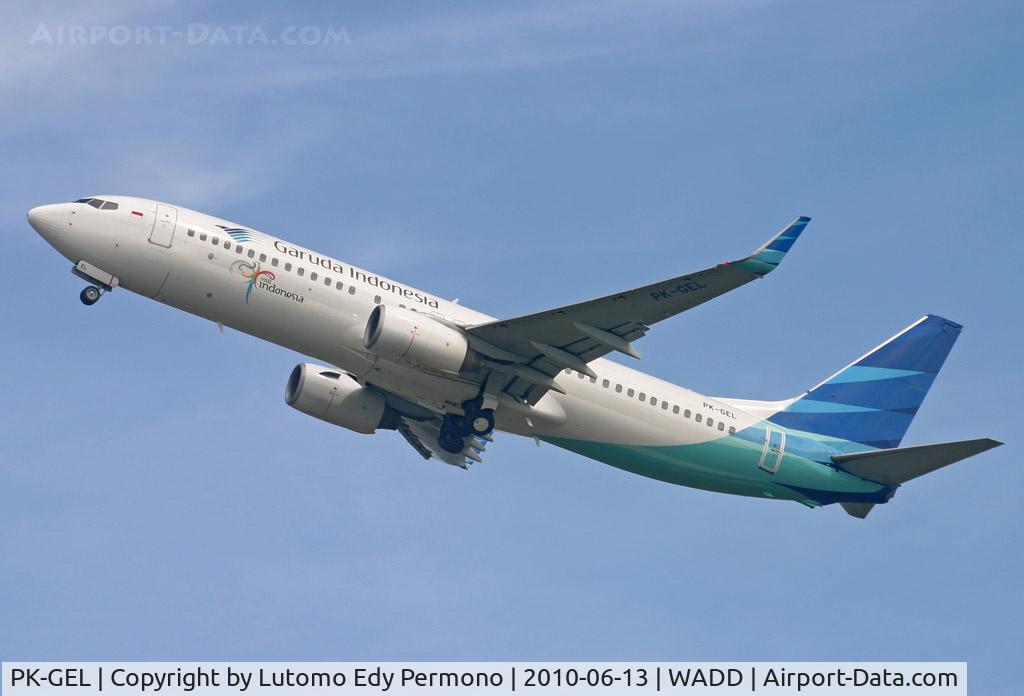 PK-GEL, 2000 Boeing 737-8AS C/N 29927, Garuda