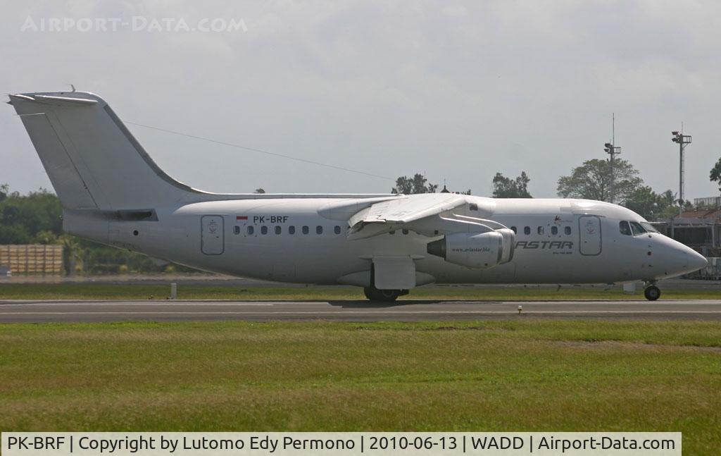 PK-BRF, 1992 British Aerospace BAe.146-200 C/N E2210, Aviastar