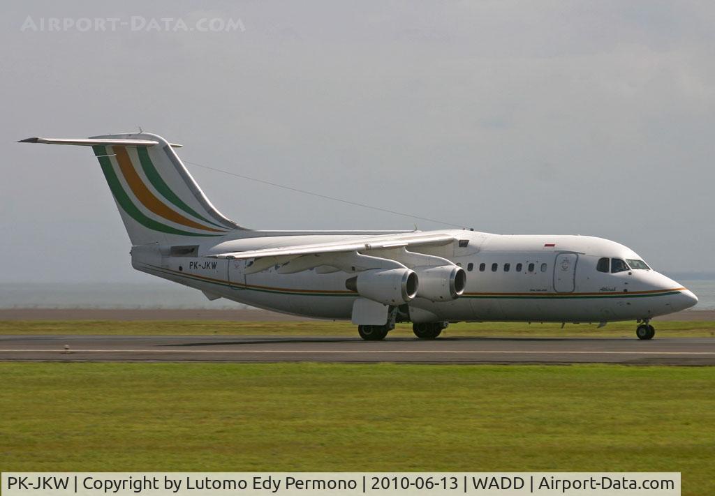 PK-JKW, 1992 British Aerospace BAe.146-200 C/N E2204, PK-JKW