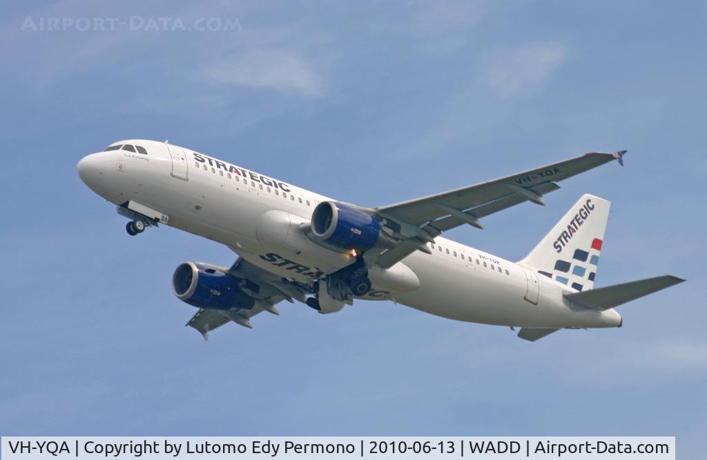 VH-YQA, 1991 Airbus A320-212 C/N 190, Strategic Air