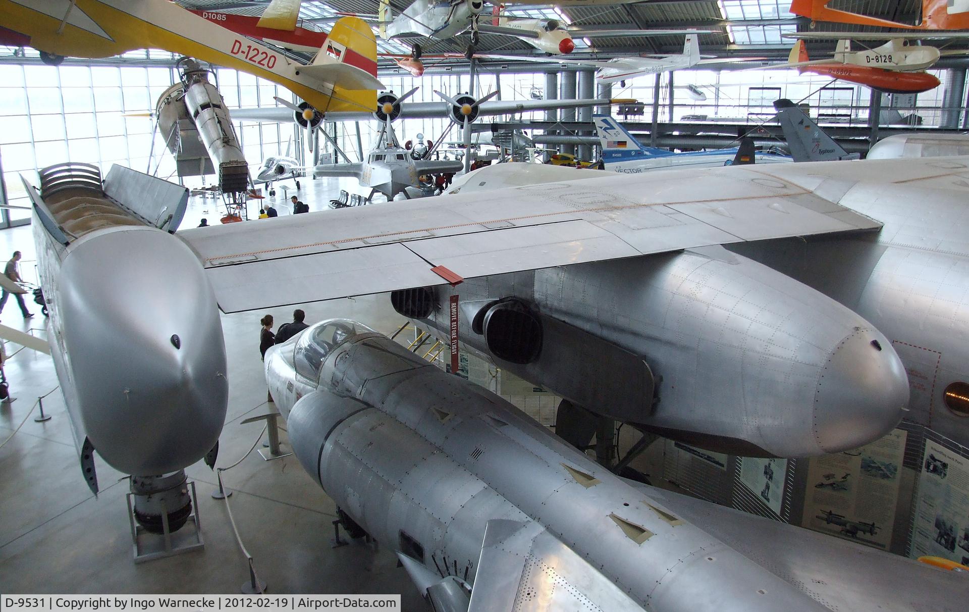 D-9531, 1967 Dornier Do-31 C/N E3, Dornier Do 31 at the Deutsches Museum Flugwerft Schleißheim, Oberschleißheim