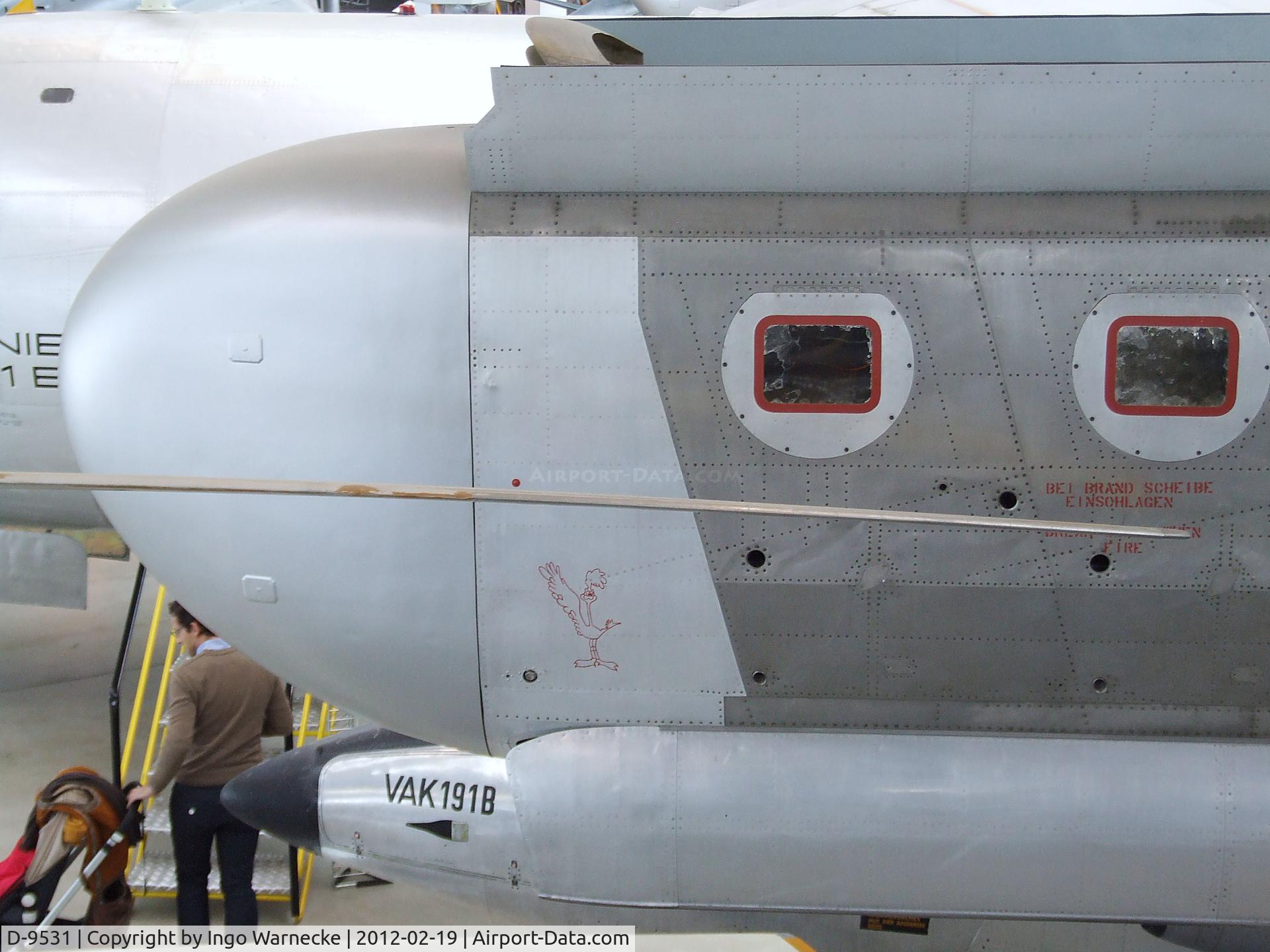 D-9531, 1967 Dornier Do-31 C/N E3, Dornier Do 31 at the Deutsches Museum Flugwerft Schleißheim, Oberschleißheim