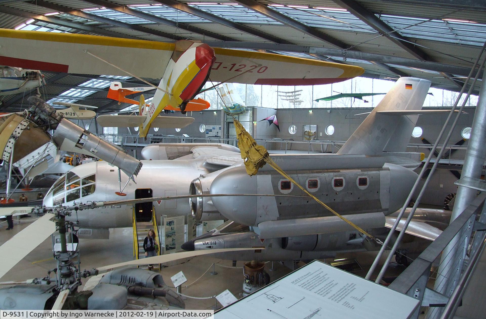 D-9531, 1967 Dornier Do-31 C/N E3, Dornier Do 31 at the Deutsches Museum Flugwerft Schleißheim, Oberschleißheim