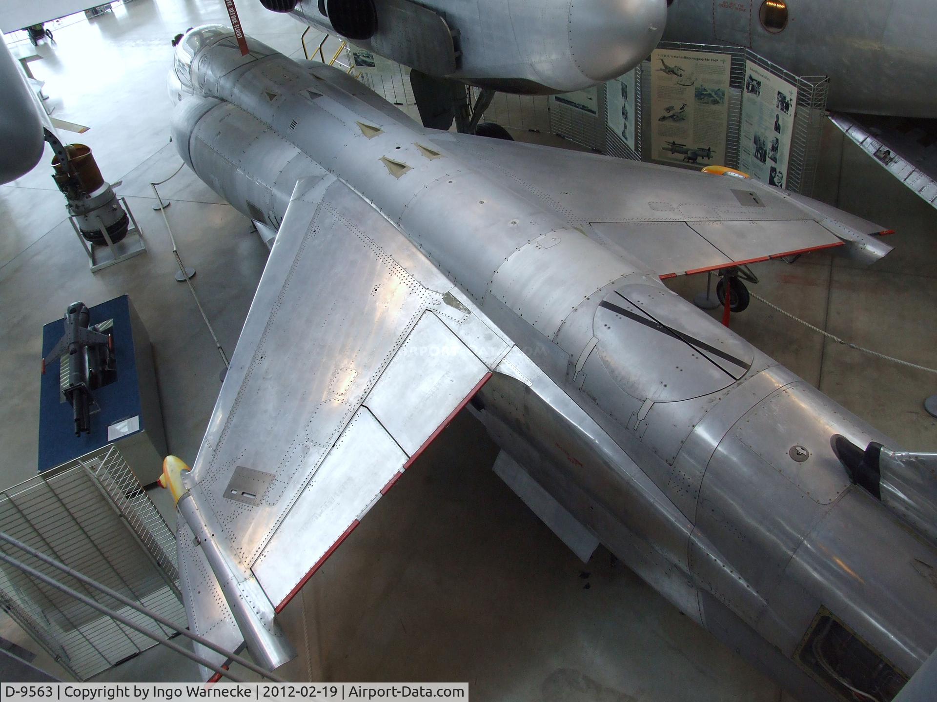 D-9563, 1970 VFW-Fokker VAK-191B C/N V1, VFW-Fokker VAK-191B at the Deutsches Museum Flugwerft Schleißheim, Oberschleißheim