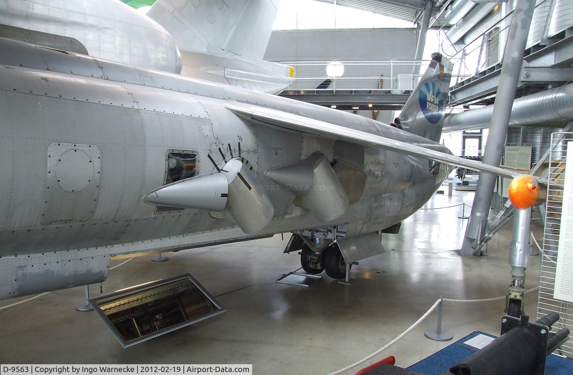 D-9563, 1970 VFW-Fokker VAK-191B C/N V1, VFW-Fokker VAK-191B at the Deutsches Museum Flugwerft Schleißheim, Oberschleißheim